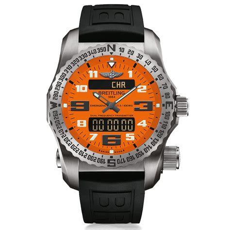 breitling emergency watch orange|Breitling emergency watch price.